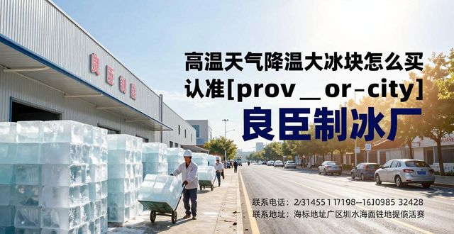 高温天气降温大冰块怎么买 认准雨花台良臣制冰厂