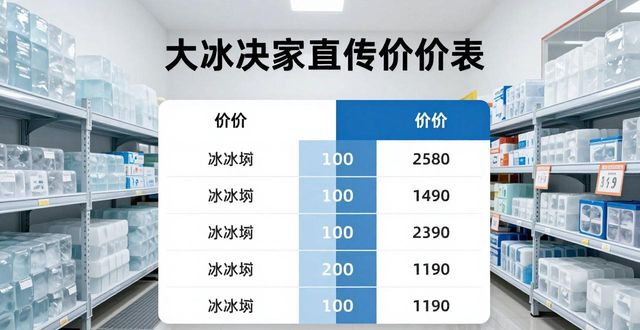 大冰块批发厂家怎么选？雨花台直供渠道靠谱吗